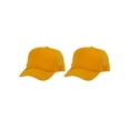 thumbnail image 1 of Top Headwear Men's Blank Rope Trucker Foam Mesh Plain Gold, 1 of 2