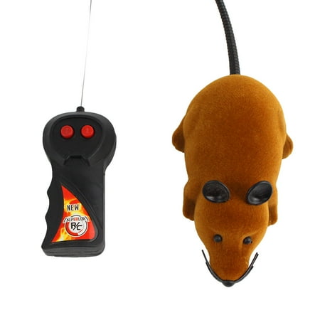 Mousse Dog - Electronic Remote Control Rat Plush Mouse Toy for Cat Dog Kid