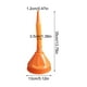 thumbnail image 2 of Embudo de aceite de plástico con colador y manguera flexible | Boca ancha y embudo impermeable para cambio de aceite, anticongelante y transferencia de líquidos | Resistente trabajo, fácil vertido, 2 of 9