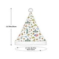 thumbnail image 3 of Bingfone America Landmarks for Kids Christmas Hat Santa Hat for Boys Girls Teenager for Christmas New Year Xmas Festive Holiday Party Supplies Gifts, 3 of 6