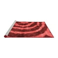 thumbnail image 2 of Ahgly Company Machine Washable Indoor Rectangle Abstract Red Modern Area Rugs, 5' x 7', 2 of 4