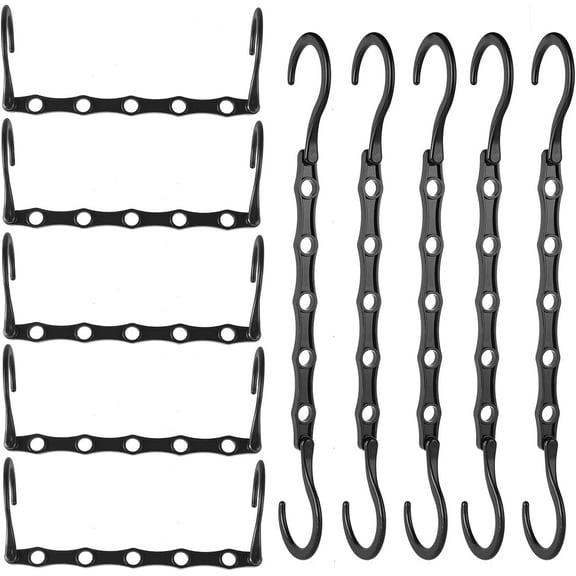 10pcs Magic Clothes Hangers Space Savers, Coat Hangers Space Saving, Wardrobe Space Saver Hangers