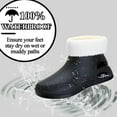 thumbnail image 2 of AUXDIQ Women Rain Boots Outdoor Garden Boots Waterproof Ankle Rain Shoes, 2 of 6