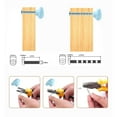 thumbnail image 2 of relayinert 2pcs Ceramics Cute Clouds Cartoon Drawer Handles Easy Installation And Easy Installation Color Cloud white, 2 of 6