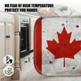 thumbnail image 5 of 4 Pack Pot Holders,Kitchen Essential, Potholder Set,Canadian Flag With Maple Leaf Symbol, 5 of 6