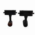 thumbnail image 3 of Adjustable Mini Track Light Black and White Single Phase Bulb Replaceable Plastic Track Light DIY Accessories, 3 of 6