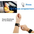 thumbnail image 2 of TAZEMAT 5 Pairs Motion Sickness Bands, Nausea Wristbands for Car Sickness, Relief Wristbans for Mornig Sea Flying Travel, 2 of 5