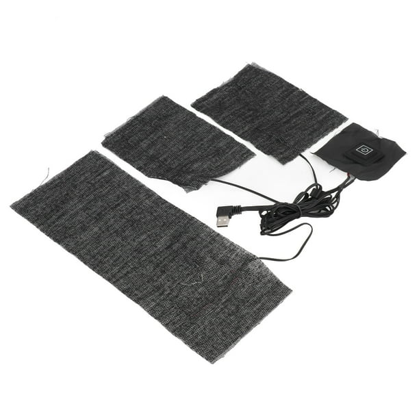 Almohadillas de calefacción de tela eléctrica componente delgado lavable Hoja de calefacción de tela eléctrica Warmful Vibrative 3 en 1 para correr para personas mayores ANGGREK Otros