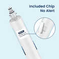 thumbnail image 2 of Replacement for RPWFE, RPWF (Built-in CHIP) Refrigerator Water Filter, Compatible with GFE28GYNFS, GFE28GELDS, PFE28KELDS, PFE28KYNFS, GFD28GELDS, PWE23KELDS, PWE23KMKES, 2 Pack, 2 of 7