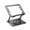 Grey, variant on Whaledi Laptop and Tablet Stand Enhances Adjustment Cooling Rotate Base for Up to 17''