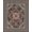 Red, Pattern 6, variant on Design&I 8'x10' Washable Area Rug Border Door Mongolian Checkered Nylon Hallway Assorted Boho Vintage Playful for Living Room, Family Extra Large Skid-Resistant Low Profile