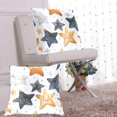 thumbnail image 6 of Lovely Stars Watercolor Throw Pillow Covers Pillowcases 20 x 20 Inch Home Decor 2 Packs for Bedroom Sofa, 6 of 6