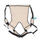 thumbnail image 2 of Qarigey Cinturón de transferencia de doble capa Sling Assist Restricción auxiliar Almohadilla transpirable Cojín con hebilla para personas mayores en masajeadores  Beige/M Qarigey CE013515-09, 2 of 6
