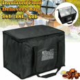 thumbnail image 5 of 50L Large Insulated Food Delivery Bag for Pizza Delivery, Grocery- Cooler Bag, Food Warmers for Parties, Thermal Bags for Cold and Hot Food Carrier (L), 5 of 6