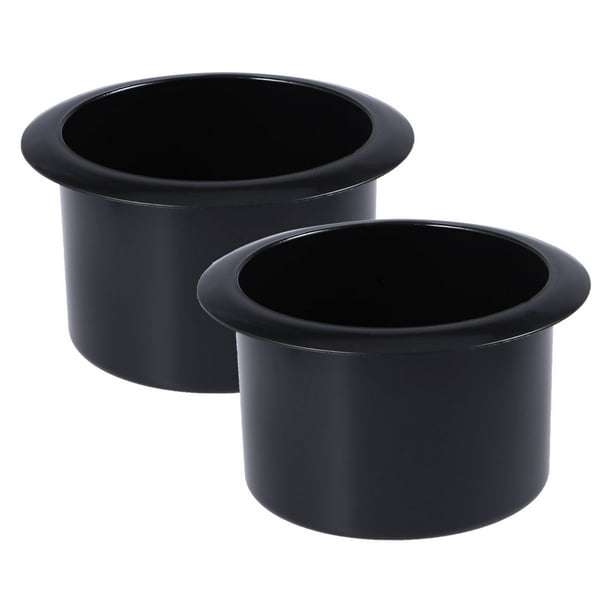 OUNONA 2pcs Black Plastic ReclinerHandles Replacement Cup Holder