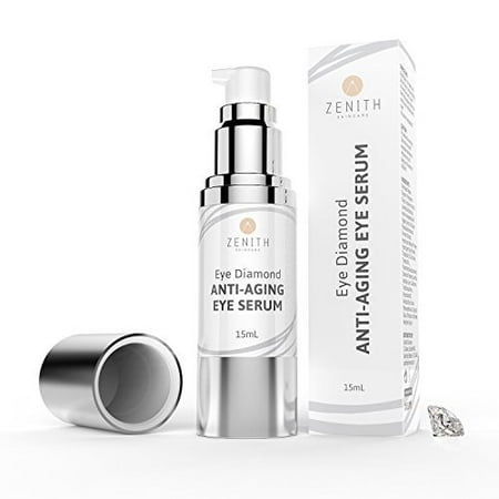 Eye Diamond Smooth and Firm Eye Cream: 100% All-Natural Anti-Aging Eye Serum – Get Rid of Wrinkles – Eye Cream for Dark Circles and Puffiness, Crows Feet and Fine Lines – 100% (Best Way To Get Rid Of Wrinkles On Your Face)
