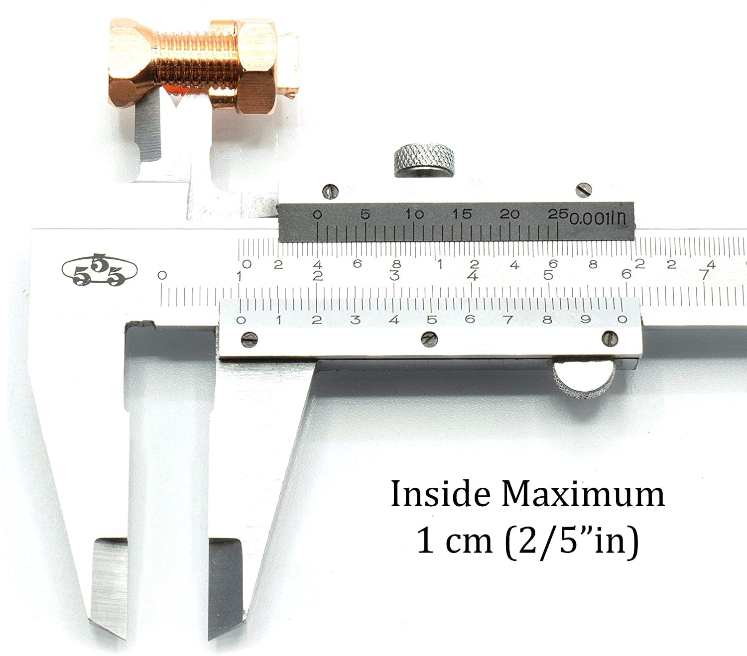THE CIMPLE CO - Split Bolt Connector - Max Strength - Size 8 Gauge Copper Wires - UL, 10 Pack