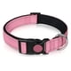 thumbnail image 1 of Collar de perro reflectante con hebilla de seguridad, collares de nailon ajustables para cachorros., 1 of 5