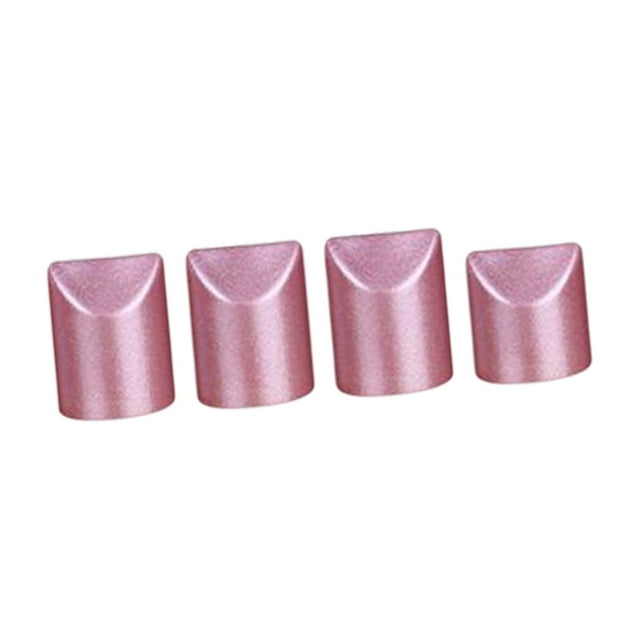 4 Uds Aolly Cola Guzheng Fortalecedor de Dedos Herramienta de Entrenamiento de Práctica Silenciosa Rosa