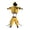 Jaune, variante sur lionlar Ensemble Haut à Manches Longues et Pantalon 1/12 Cosplay pour Figurines d'Action Accessoires 6 Po Gris
