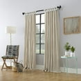 thumbnail image 5 of Archaeo Washed Cotton Twist Tab Curtain 52"" x 95"" Oatmeal, 5 of 5