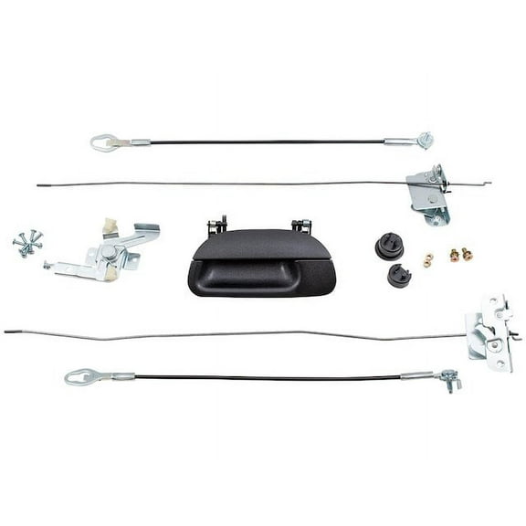 Tailgate Latch and Handle Kit - Compatible with 1997 - 1998 Ford F-250