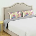 thumbnail image 3 of Yayeee Pillowcase Standard Size Set of 2 Satin Wrinkle Resistant Pillow Case, Neon Skates, 3 of 8