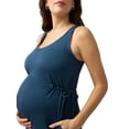 thumbnail image 4 of Ingrid & Isabel For Every Belly Women's Maternity Sleeveless Knit Leisure Jumpsuit, Sizes S-XXL, 4 of 11