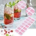 thumbnail image 2 of TOPRenddon 2-Pack Stackable Ice Cube Trays with Lids - BPA Free Large 14-Cube Maker for Freezer (Dishwasher Safe, Easy Release Non-Slip Base), 2 of 2