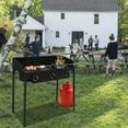 thumbnail image 7 of SamyoHome Outdoor Stove 3 Burner Gas Burner Cooker 225000 BTU with Wind Panel for Camp Paito Cooking Frying Canning, 7 of 7