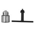 thumbnail image 3 of Drill Chuck, Anti-impact Fine Workmanship Stable Drill Chuck With Key Convenient With Chuck Key For Lathe Heavy Duty Drill Press Chuck Adapter Converter, 3 of 7
