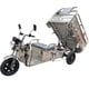 thumbnail image 2 of Triciclo eléctrico de acero inoxidable para transporte de carga costera, camión de basura de acero inoxidable para saneamiento ambiental, doble, 2 of 4