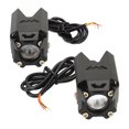 thumbnail image 1 of Par de focos LED para motocicleta de 10 W, luz de conducción auxiliar de haz alto y bajo, iluminación blanca y amarilla, IP68, resistente al agua para motocicleta, 1 of 15