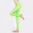 thumbnail image 5 of Gym Leggings for Women Tummy Control High Waist Lifting Workout Shiny Tights Women's Yoga Pants,Green,L, 5 of 5