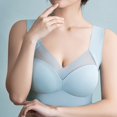 thumbnail image 1 of Sujetador Push Up sin costuras para mujer, ropa interior de seda de hielo, anillo sin cable, lencería para dormir, Bralette deportivo Invisible para Fitness, 1 of 4