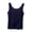 Navy, variant on QSAWXQZ Women's Modal Pajama Tank Crew Neck Sleeveless Layering Top Lounge Lightweight Relaxed for Summer 2XL