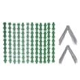 thumbnail image 3 of Bird Spikes, Easy Installation Stainless Steel Bird Deterrent Spikes Multipurpose With Green Base For Fireplaces For Ledges, 3 of 8