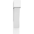 thumbnail image 2 of 3"W x 18"D x 18"H Standard Traditional Architectural Grade PVC Bracket with Block Ends, 2 of 11