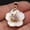 Pink Druzy, variant on 10pcs Natural Amethyst Stone Gems Flowers Reiki Heal White Shell Pendants-Picture Stone