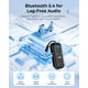 thumbnail image 2 of Transmisor y receptor Bluetooth 5.4 daskmenbo con micrófono, 2 of 7