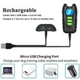 thumbnail image 4 of Dog Training Collar Remote Control Dog Training Collar Rechargeable Training Collar with Strong Vibration, Beep, Waterproof Dog, 4 of 5