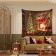 thumbnail image 4 of Adornos navideños, adornos para árbol de Navidad, tapiz para el hogar, tapiz bohemio, decoración de habitación, tapiz de fondo, tapiz estilo Ins, tapiz navideño, decoraciones, tapiz, 4 of 6