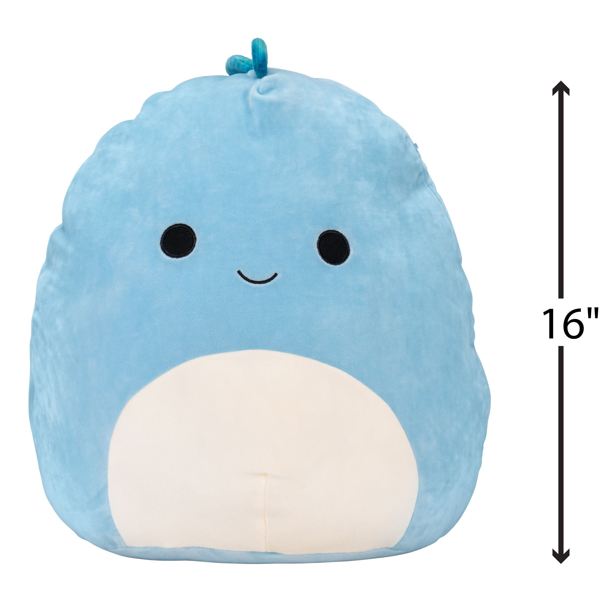 Squishmallows Official Kellytoy Plush 16 inch Grayson The Blue Dino