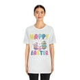 thumbnail image 4 of Happy Easter Cute Bunny Rabbit Egg Holiday Tee Shirt, 4 of 10