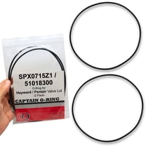 Captain O-Ring Replacement SPX0715Z1 / 51018300 Orings for Hayward/Pentair Valve Lid 2 Pack