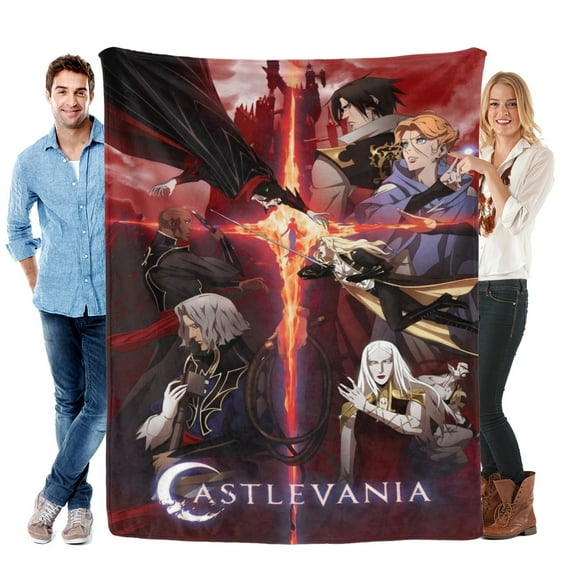 Castlevania blanket this soft durable flannel blanket Ideal for home or outdoors.39 x 59-inch（100×150cm）
