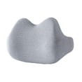 thumbnail image 1 of Youkk Lumbar Support Pillow For Office Chair And - Must-Have Item Cat Face grey, 1 of 6