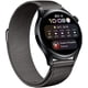 thumbnail image 3 of Correa de Reloj de Metal Negra brillar de 22 mm para Hombres y mujeres acero inoxidable, 3 of 5