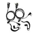 thumbnail image 2 of Auriculares Walkie Talkie con micrófono compatibles con Walkie Talkie Midland gxt1000vp4 gxt1000 con par PTT/VOX, 2 of 5