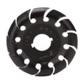 thumbnail image 4 of M Buder Disco Moldeador de Amoladora de Acero Inoxidable 12 Dientes para Madera y Caucho Color Negro 8.00 cm / 3.15 inches Herramienta de Talla para Amoladoras Angulares Resistente, 4 of 9